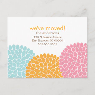 Diseño floral Invitaciones móviles