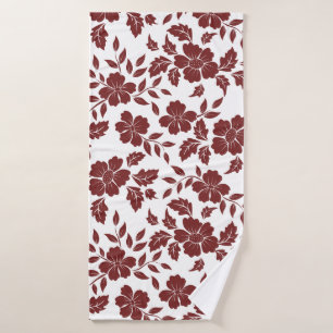 diseño floral repetido hecho con gráficos vectoria