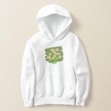 Diseño Floral Rústico sobre Fondo Verde