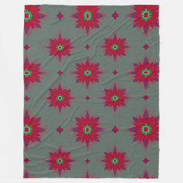 Diseño floral suave y repitiendo para mantas