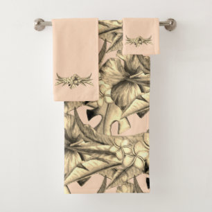 Diseño floral sutil y con un diseño floral