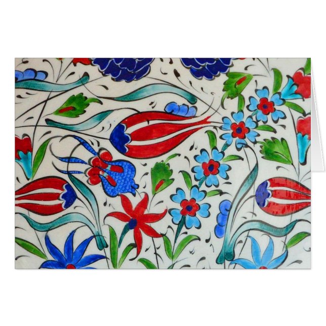 Diseño floral turco (Anverso (Horizontal))