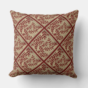 diseño follaje de Cojín decorativo trellis