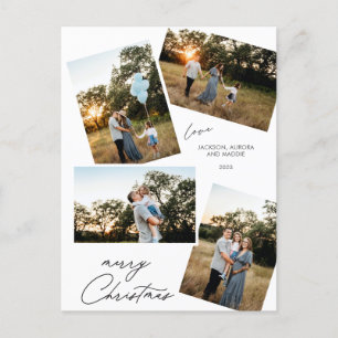 Diseño fotográfico moderno de Feliz Navidad 4