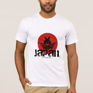 Diseño fresco de la camiseta de Japón