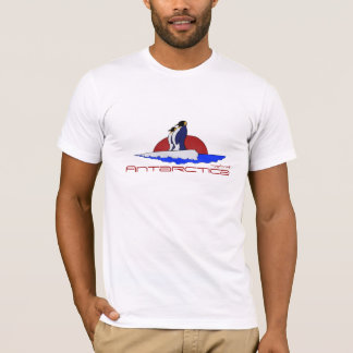 Diseño fresco de la camiseta de la Antártida