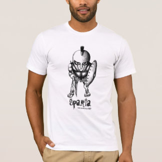 Diseño fresco de la camiseta del guerrero
