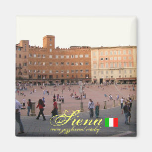 Diseño fresco del imán de Siena Italia