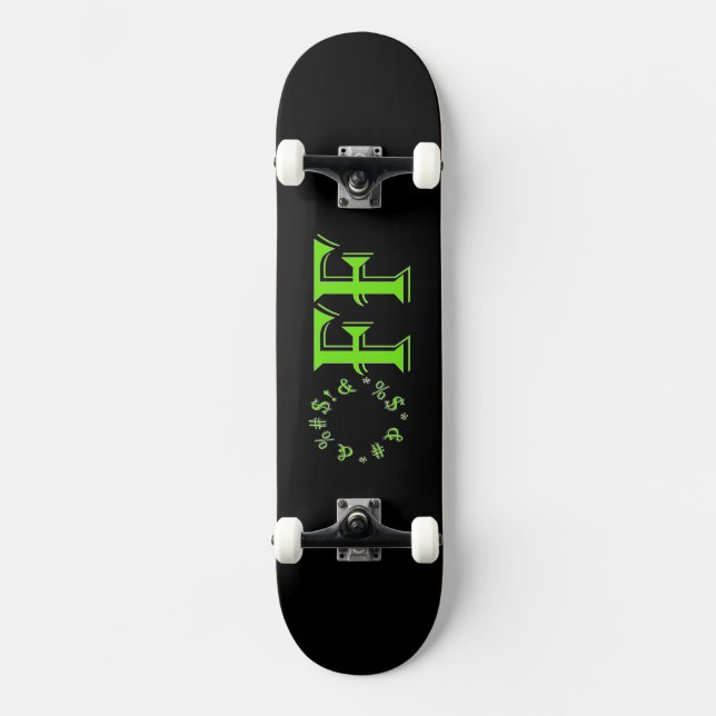 Diseño fuera de Skateboard (Anverso)
