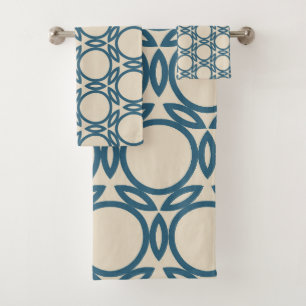 Diseño Geo Navy Blue Taupe