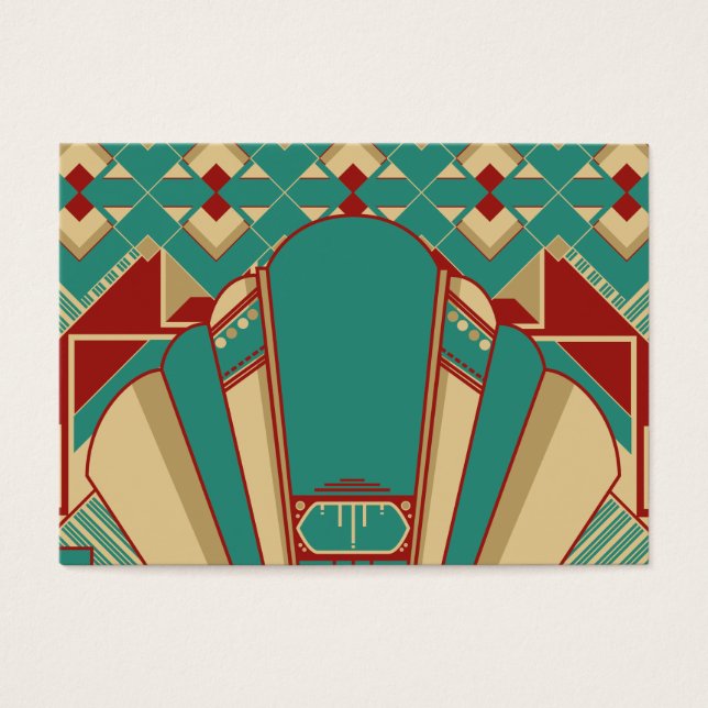 Diseño geométrico Art Deco (Frente)