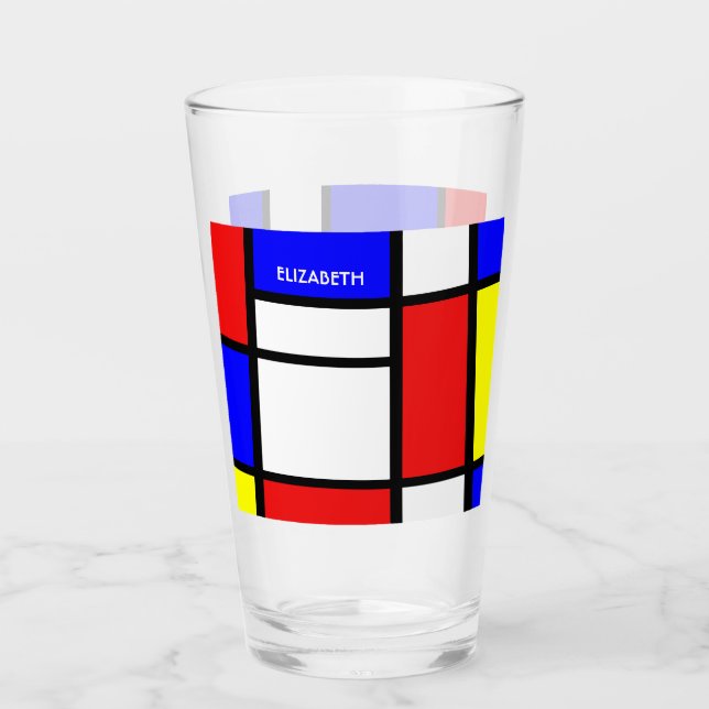 Diseño geométrico inspirado en el arte moderno mon (Anverso)