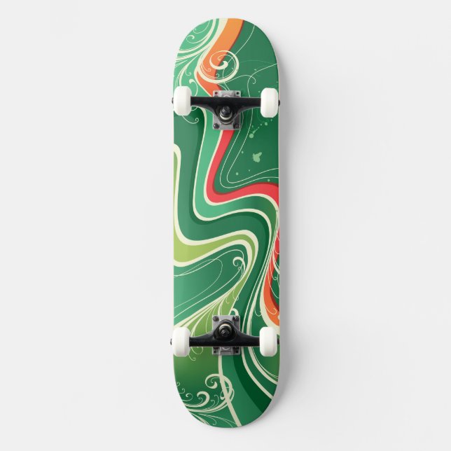 Diseño gráfico 13 Skateboard (Anverso)