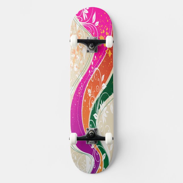 Diseño gráfico 14 Skateboard (Anverso)