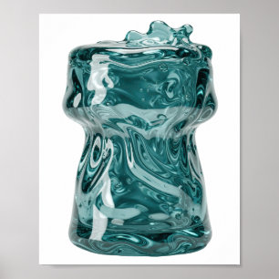 Diseño gráfico de ARTE ABSTRACTO plateado ingenios