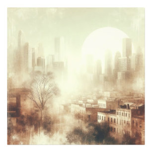 Diseño Gráfico de Ciudad Antigua Fotografía