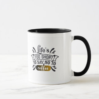 diseño gráfico de comillas para una taza de café