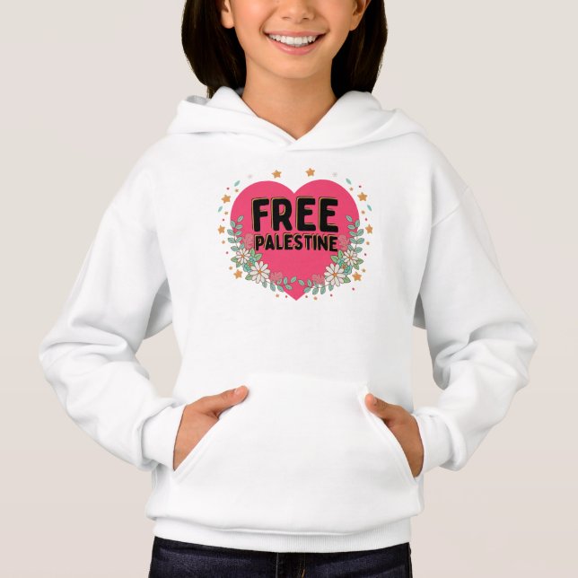 diseño gráfico de corazón palestino lindo (Anverso)