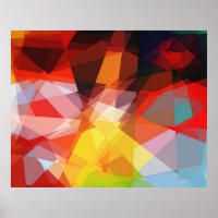 Diseño gráfico Poster de arte cubismo