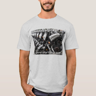 diseño gris de la camisa del starVmax