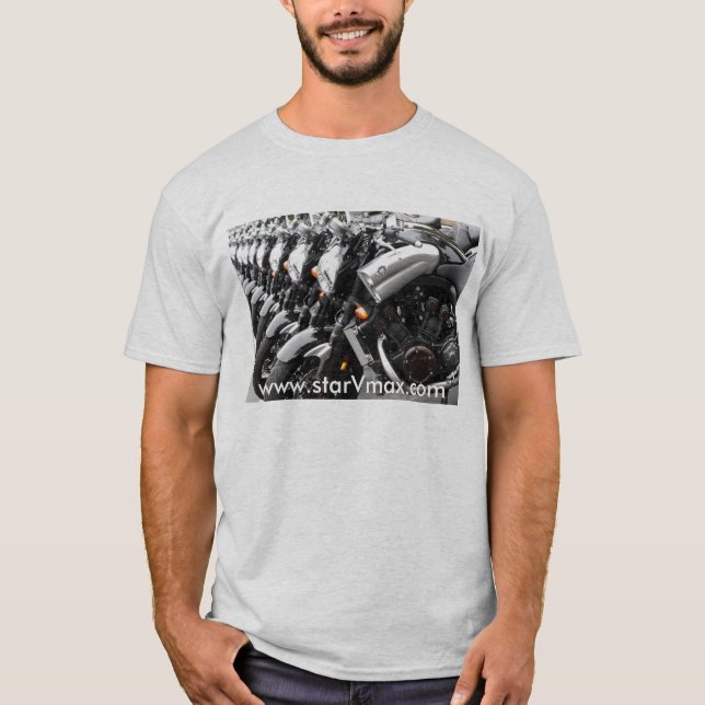 diseño gris de la camisa del starVmax (Anverso)