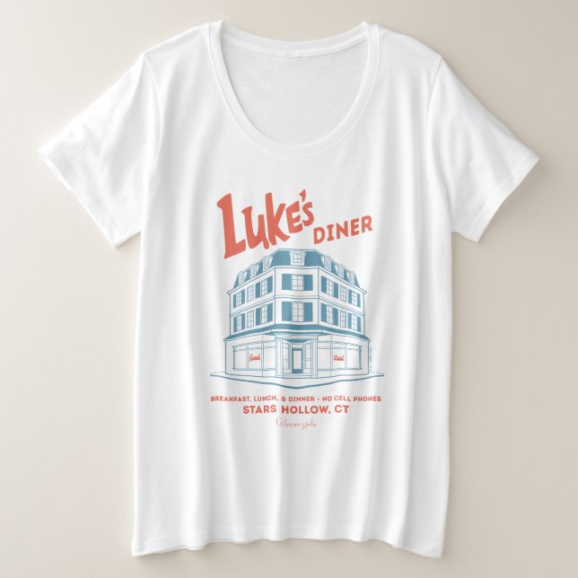 Diseño hueco de Diner Stars Hollow de Luke (Anverso del diseño)
