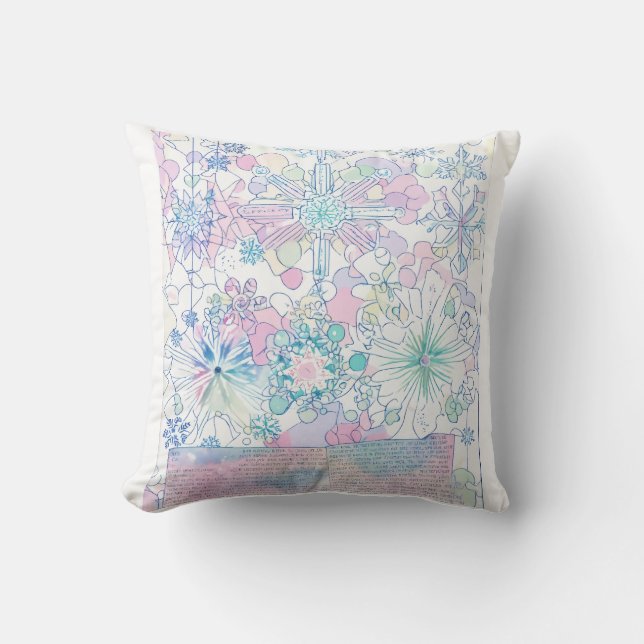 Diseño impreso de almohadas para el hogar (Anverso)