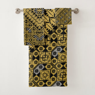 Diseño impreso de bordado palestino