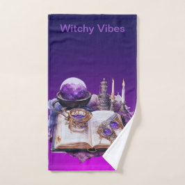 Diseño inspirado en el cristal místico púrpura y e