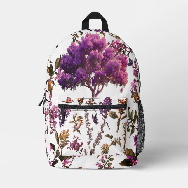 Diseño inspirado en la naturaleza de la mochila de (Anverso)