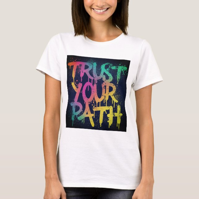 Diseño inspirador de camisetas (Anverso)