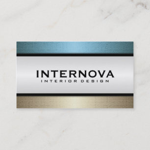 Diseño interior - tarjetas de visita