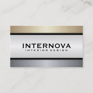 Diseño interior - tarjetas de visita