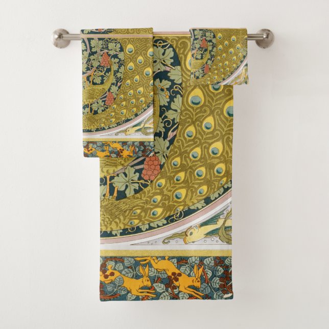Diseño intrincado de estilo Art Nouveau pavo (In situ)
