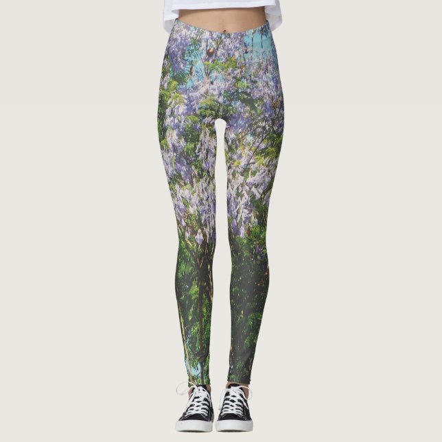 Diseño inusual pantalones elásticos de mujer  (Anverso)