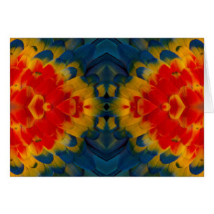 Diseño Kaleidoscope Scarlet Macaw