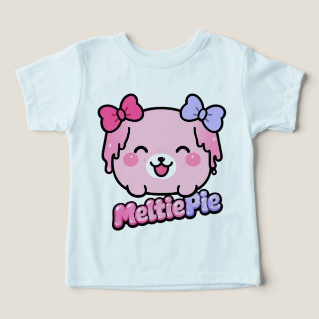 Diseño Kawaii de Pastelito Derretido  (Diseño delantero )