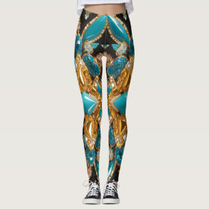 Diseño Leggings with Bahamas Colors