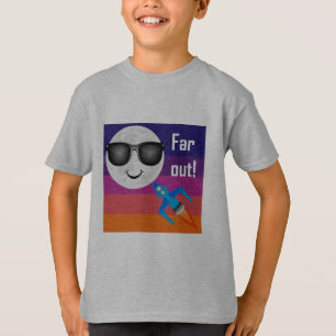 Diseño lejano - Camiseta básica para niños