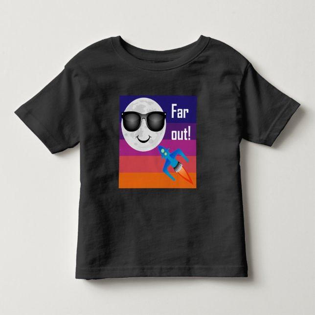 Diseño lejano: camiseta de Jersey fina para niños (Anverso)
