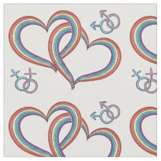 Diseño lesbiano gay de la tela del modelo de los