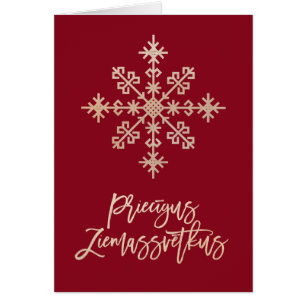 Diseño letón tradicional de Priecigus