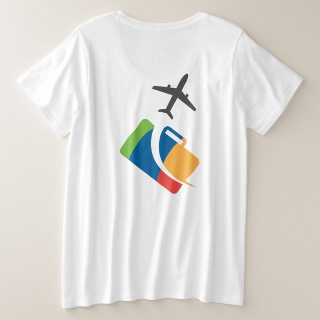 Diseño lindo tema de avión (Reverso del diseño)