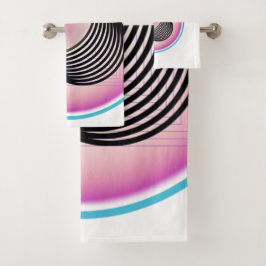Diseño lujoso de toallas de baño en Zazzle