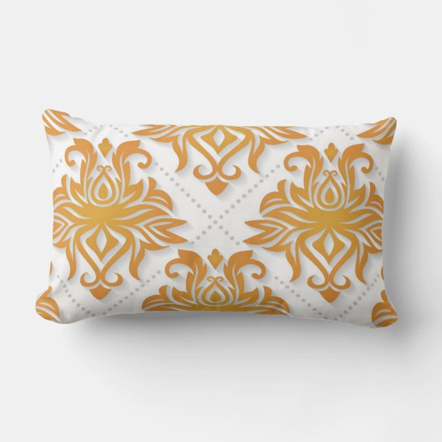 Diseño lumbar de oro de almohada (Anverso)