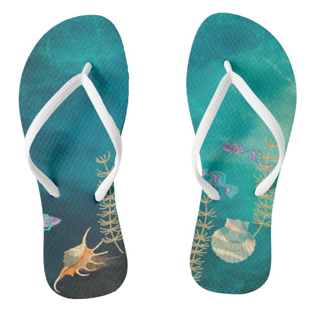 Diseño marino para sandalias (Plantilla)