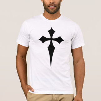 diseño masculino de camisetas cruzadas