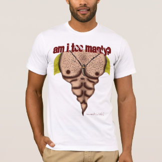 Diseño melenudo divertido de la camiseta del
