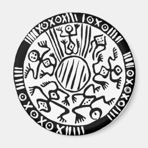 Diseño mexicano antiguo - imán