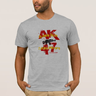 Diseño militar ruso de la camiseta de AK 47